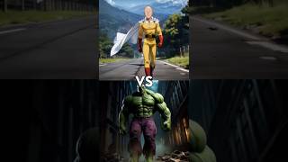 Saitama vs Hulk vs  Vegeta Goku Spiderman Naruto Thor Anime [upl. by Parhe146]