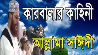 কারবালার কাহিনী allama delwar hossain sayeedi bangla waz [upl. by Ojibbob]