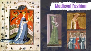 Medieval Fashion Trends Houppelande Tippits Parti Colored Oversized Sleeves [upl. by Randy]