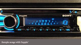 Sony CDXGT565UP CD Receiver Display and Controls Demo  Crutchfield Video [upl. by Mizuki]