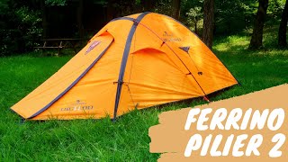 Recensione Ferrino Pilier 2  La miglior tenda da alpinismo\spedizione di Ferrino [upl. by Ritter]