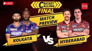 IPL 2024 Final Live Clash of Champions SRH Vs KKR Preview  Cricket Calling [upl. by Larissa471]