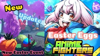 I Played The New Easter Event In Anime Fighters Simulator  ROBLOX  EASTER EGG [upl. by Derby959]