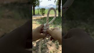 Very useful knot you may need itknotskill knotwork practical knot [upl. by Hayalat]