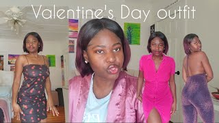 WHATS YOUR VALENTINES DAY OUTFIT TRY ON HAUL [upl. by Enovahs87]