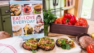 Home amp Family  How to Make Grilled Portobello Turkey Stuffed Pizzas [upl. by Andi]