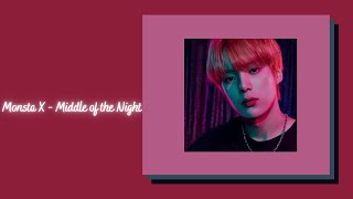 Monsta X  Middle of the Night slowed  reverb [upl. by Hedley]