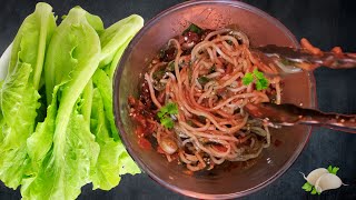 Chilli Oil Noodles  Easy Noodles Recipe  Chilli Garlic Noodles [upl. by Esenaj213]