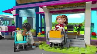 Heartlake ziekenhuis  LEGO Friends 41318 DUT [upl. by Epilef]