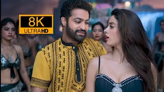 8k songs Ultra HD 60fps Daavudi Telugufull resolution 8k video song Jn NTR Jahnavi tfi trending [upl. by Avehs]