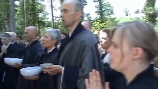 Inauguracja klasztoru Zen we Francji  początki Ho Sho Ji [upl. by Adnah453]