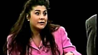 Cecilia Bartoli Met Debut Interview 1996  Part 1 [upl. by Padegs]