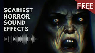 Scary Horror Sound Effects  SCARE and prank your friends with this video 😱 [upl. by Gilburt]