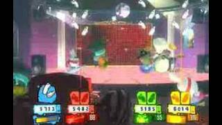 Rayman Raving Rabbids 2 Gameplay trailor Music Funky Town [upl. by Hall]