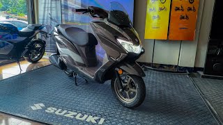 New Suzuki BURGMAN Street 125 EX Full Walk Around Review with Price [upl. by Vivi]