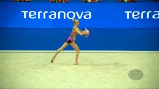 PODGORSEK Aleksandra SLO  2017 Rhythmic Worlds Pesaro ITA  Qualifications Ball [upl. by Eylrahc495]