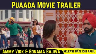 Watch Puaada Movie Details  Trailer First Look  Puaada Movie Release 2 April Latest Punjabi Movie [upl. by Petty]