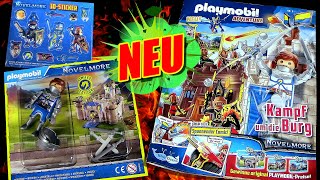 Playmobil ® Adventure Nr 5  Novelmore  Mächtiger Ritter mit 2 Schwertern  3D Sticker [upl. by Mozelle]