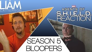 Agents of SHIELD Season 5 Bloopers Reaction [upl. by Gentes]