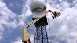 18ft Radome Installation [upl. by Drol]