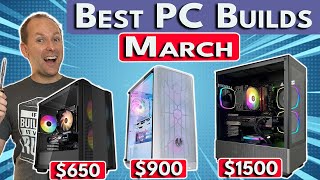 🔥 1440P Gaming is Cheap 🔥 650 amp 900 1440p Build 1500 4K  Best PC Build 2024 March [upl. by Auqinahc901]