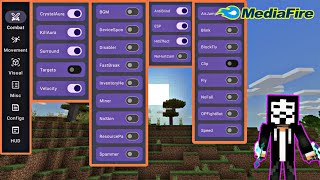 Protohax For MCPE 12051  MCPE SUPREME HACK CLIENT 2024 [upl. by Amluz]