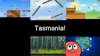 Red bal 1 Red ball 2 Red Ball 3Red ball 4 vol1Red ball 4 vol2Red ball 4 vol3 tasmania tas [upl. by Nevla]