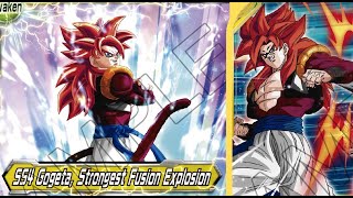 SS4 GOGETA BREAKS THE GAME  DBS Masters Set 25 Reveals Breakdown Yellow SS4 Gogeta [upl. by Pacificas]