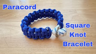 Make an Easy Paracord Bracelet  with printable instructions [upl. by Aysan279]