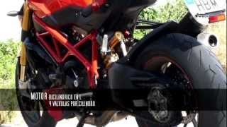 TEST DUCATI STREETFIGHTER 1098S [upl. by Mariand455]