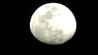 Moon zoom test nikon coolpix l340 video 1 [upl. by Innor]