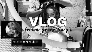 VLOG “forever young diary’s” Change my hair star girl ERA NOW [upl. by Andrade]