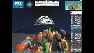 240130 Zwift  Group Ride Stage 6  Ride  Tour de Zwift 2024 C on Legends and Lava in Watopia [upl. by Specht]