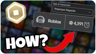 How PREMIUM PAYOUTS work in Roblox [upl. by Edsel]