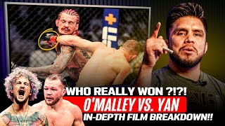 WHO REALLY WON Sean OMalley vs Petr Yan FULL FIGHT REWATCH  Henry Cejudo Film Breakdown [upl. by Tlihcox]