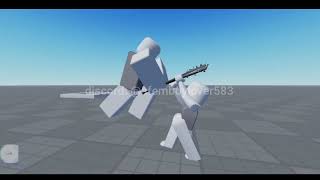 Roblox fight animation VORE ALERT3IGRIUAYGR [upl. by Snowman]