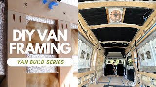 DIY Van Framing with Plywood Rivet Nuts and SelfTapping Screws  Van Build Series Ep 10 [upl. by Yelahs]