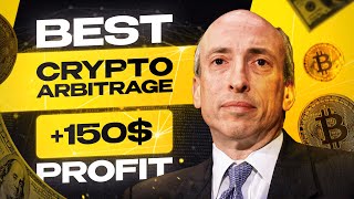 Best Crypto Arbitrage Strategy  15 profit in 10 minutes  New P2P Cryptocurrency Trading Scheme [upl. by Aikrahs103]