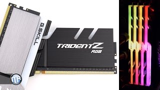 Der perfekte RGBArbeitsspeicher GSkill Trident Z RGB RAM [upl. by Cis]