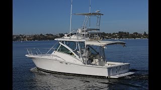 Luhrs 320 Express  2000 model repowered [upl. by Dolph570]