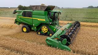 NEW John Deere T6 700 explained  Preproduction model  Harvest 2024 [upl. by Eirolav9]