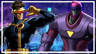 Cíclope Vs Centinelas Proyecto Despertar  Marvel Champions Liderazgo [upl. by Htehpaj]