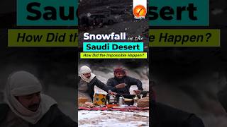 Snowfall in the Saudi Desert How Did the Impossible Happen [upl. by Biddick]