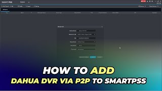 Dahua Smart PSS Desktop software Guide in Hindi  How to add deviceslive view and playback [upl. by Anaytat601]