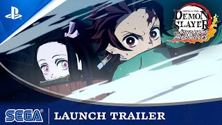 Demon Slayer Kimetsu no Yaiba The Hinokami Chronicles  Launch Trailer [upl. by Elleirda]