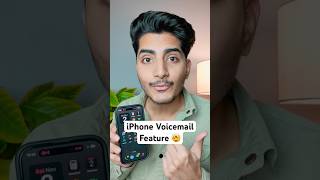 iPhone Voicemail Feature 🤯 iphone tech appleiphone [upl. by Suissac]