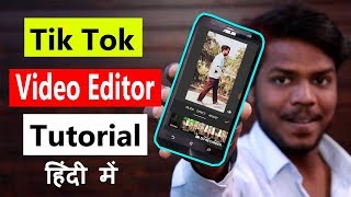 Tik Tok Best Video Editor For Android App  Tik Tok Me Video Edit Kaise Kare  edit video in tik tok [upl. by Marty]