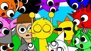 Incredibox Sprunki Sinner Edition But With SIMON x TUNNER Kiss  Cartoon Animation [upl. by Gnav]