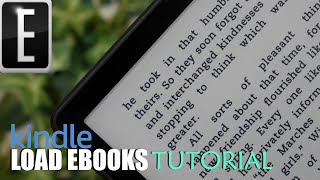 How to load ebooks on the Kindle ereader 2022  Tutorial [upl. by Beare]