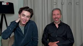 Timothee Chalamets Emotional DUNE Interview with Denis Villeneuve [upl. by Isyed572]